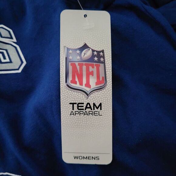 NFL Indianapolis Colts Short Sleeve Scoop Neck T-Shirt Women 3XL Blue Cotton NEW - Picture 6 of 9